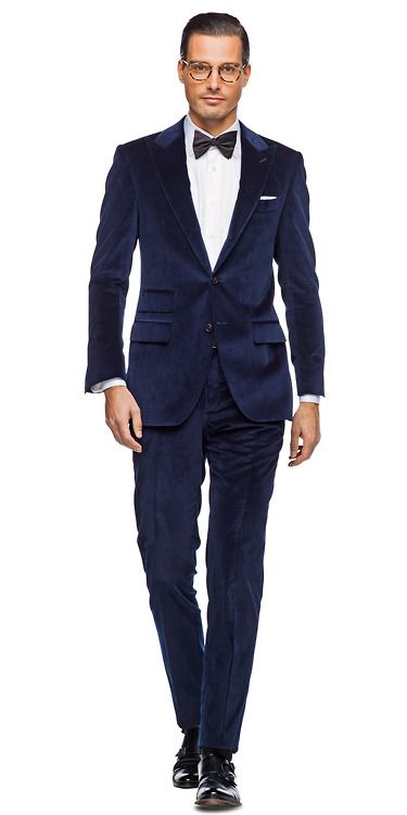 suitdup: "I would drape myself in velvet if it were socially acceptable." ~ George Costanza Velvet Suit Men, Navy Velvet Suit, Navy Blue Jacket Outfit, Blue Velvet Suit, Velvet Suit Jacket, Designer Tuxedo, Suit Prom, Mens 3 Piece Suits, Prom Tuxedo