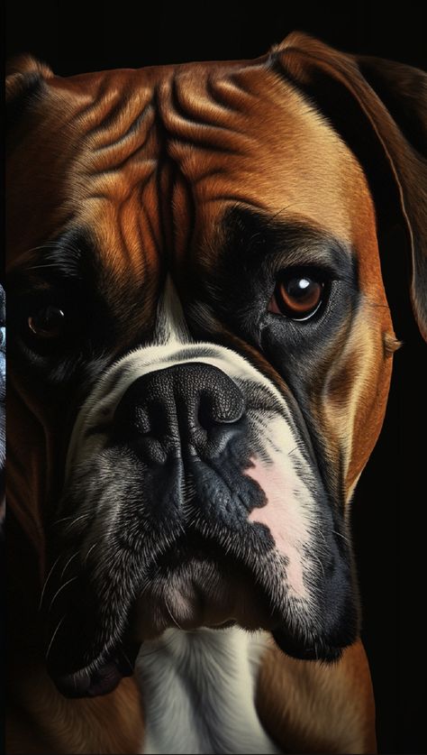 Boxer Dog Drawing, Dog Photography Creative, Boxer Dog Pictures, Boxer Dogs Art, Puppy Art, Dog Photoshoot, Boxer Puppies, Animal Portraits Art, Dog Photograph