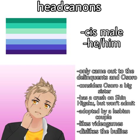 Yansim Headcanons, Yandere Simulator Headcanons, Yandere Headcanons, Yandere Simulator Delinquents, Yandere Simulator Characters, Yandere Games, In This House We, Animal Crossing Qr, Yandere Simulator