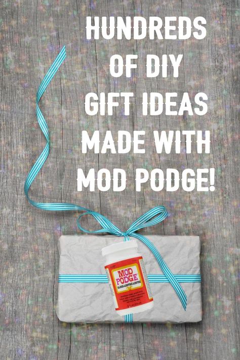 Are you looking for some unique DIY gift ideas made with Mod Podge? Browse our collection of over 400 projects - there's something for everyone! Unique Diy Gift Ideas, Butter Gifts, Deco Podge, Gift Ideas To Make, Card Making Ideas Easy, Mod Podge Crafts, Handmade Gift Ideas, Decoupage Ideas, Diy Crafts For Adults