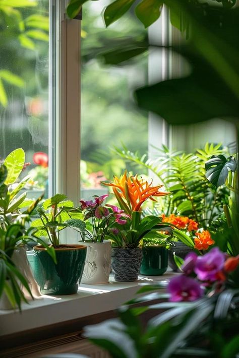 Fresh Window Garden Ideas for Any Space Window Herbs, Window Garden Ideas, Herb Window, Creative Planters, Herb Garden Wall, Herb Boxes, Creative Planter, Grow Herbs, Window Garden