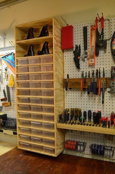 My Garage Workshop "Must Have" List So Far - Addicted 2 Decorating® Rifacimento Garage, Garage Hacks, Garage Organization Tips, Garage Workshop Organization, Garage Organize, Diy Garage Storage, Garage Makeover, Workshop Organization, Garage Storage Organization