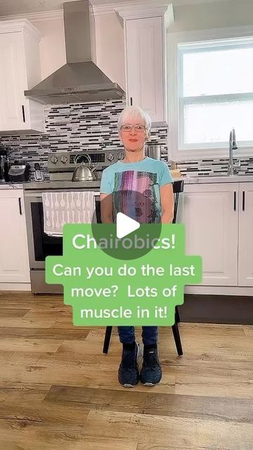 Easyfitnessover50 on Instagram: "I’m getting lots of requests for chair workouts. This one is a favorite. Please message me if you have any questions about our series with chair workouts.  Descriptions in the link in my bio.  Get to my bio just by kicking around the circle with my picture" Chair Exercise, Chair Exercises, Chair Yoga, Workout Moves, Beginner Workout, Senior Fitness, The Circle, Physical Therapy, Easy Workouts