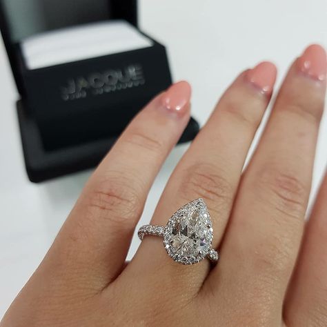 Leo Dooley, Chase Davenport, Big Engagement Rings, Pear Shaped Diamond Ring, Cute Engagement Rings, Future Engagement Rings, Pear Shaped Engagement Rings, Engagement Ring Shapes, Best Engagement Rings