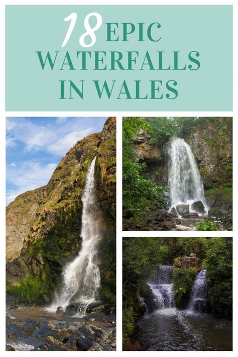 Beach Waterfall, Mid Wales, Famous Waterfalls, Visit Uk, Snowdonia National Park, Visit Wales, Wales Travel, Snowdonia, England And Scotland