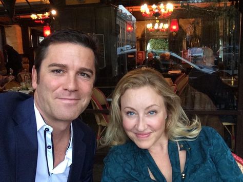 Yannick Bisson (Jack Hudson) and his wife, Chantel Craig. George Crabtree, Jack Hudson, Sue Thomas, Murdock Mysteries, Yannick Bisson, Mystery Show, Detective Shows, Murdoch Mysteries, Geek Culture