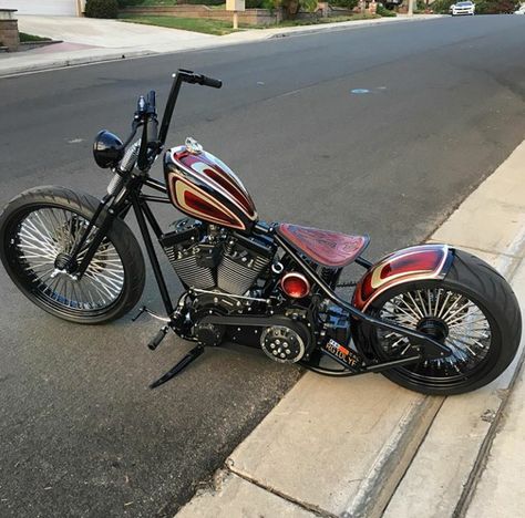 Harley Davidson Bobber, Moto Chopper, Custom Motorcycles Bobber, Custom Motorcycles Harley, Bobber Custom, Harley Bobber, Bobber Bikes, Harley Davidson Chopper, Custom Bobber