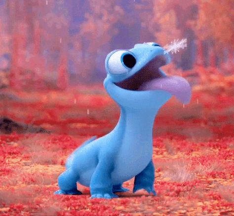 Frozen2 Cute GIF - Frozen2 Cute TongueOut - Discover & Share GIFs Frozen Bruni, Cartoon Character, Frozen, Gif, Forest, Tumblr, Disney, Red, Blue