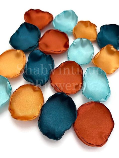 Planning your wedding or special event? Check out my beautifully handcrafted flower petals for your decor. #party #wedding #bridal #bride #brides #decor #miniwedding #weddingtablenumbers #giftsforher #weddingdecoration Fall Wedding Aisle Decor, Wedding Decor Dark, Fall Wedding Aisle, Teal Fall Decor, Terracotta Decor, Wedding Aisle Decor, Burgundy And Blush Wedding, Flower Girl Petals, Bridal Honeymoon