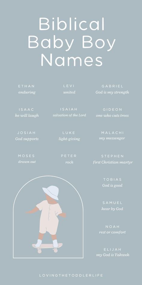 Wanna know the Biblical boy names we are seriously crushing on for 2024? This Christian baby boy names list are the baby boy names that you don't hear every day - whether you love cute baby names, unique baby names, or majorly uncommon baby names, this full list of strong Biblical boy names with meanings will give you tons of name inspiration for that sweet little one of yours! Strong Biblical Boy Names, Cute Baby Names Unique, Unique Biblical Baby Names, Biblical Boy Names, Baby Boy Names List, Nature Girl Names, Christian Baby Boy Names, Biblical Baby Names, Boy Names List