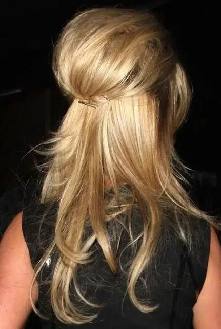 1960s Beauty, Weekend Hair, Cabello Hair, Boss Life, Longer Hair, Party Hair, Hair Affair, Long Blonde, Half Up Hair