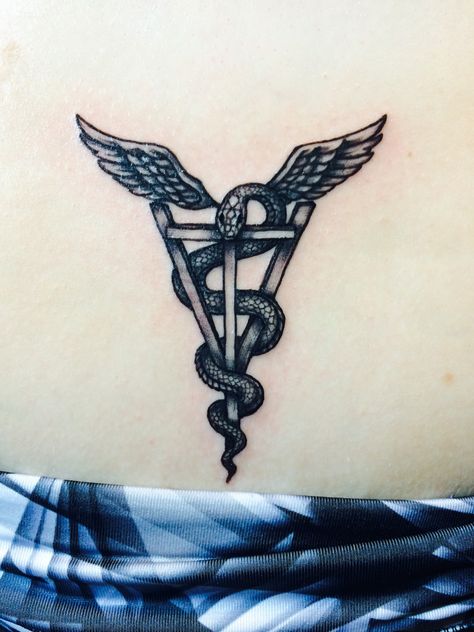 Vet tech tattoo Veterinary Tattoo Ideas, Vet Tech Tattoo Ideas, Veterinary Tattoo, Tech Tattoo Ideas, Veterinarian Tattoo, Vet Tech Tattoo, Caduceus Tattoo, No Tattoos, Tech Tattoo