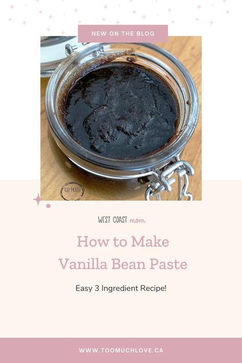 How to Make Vanilla Bean Paste - Too Much Love How To Make Vanilla Bean Paste, How To Make Vanilla Paste, Vanilla Paste Recipe, Vanilla Bean Paste Recipe, Scrappy Cooking, Mermaid Garden, Make Vanilla Extract, Too Much Love, Vanilla Bean Paste