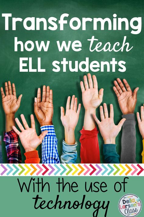 Transforming how we teach ELL students in the classroom with technology – Della Larsen's Class Supporting Ells In The Classroom, Ell Classroom Ideas, Ell Learners, Diverse Classroom, Esl Vocabulary Activities, Teaching Ell Students, Ell Strategies, Small Classroom, Ell Activities