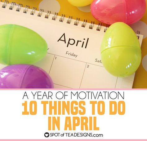 Things To Do In April, A To Do List, Be More Organized, Month Of April, Tea Design, Get Motivated, Clean Home, Home A, To Do List