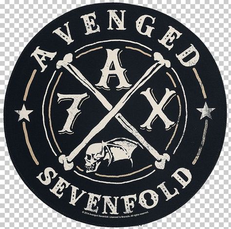 A7x Quotes, Avenged Sevenfold Logo, Expendables Tattoo, Winged Skull, Metal Fan, Band Wallpapers, Avenged Sevenfold, Circle Logo, Circle Logos