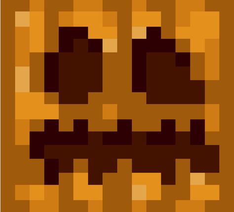 MC Pumkin Minecraft Pumpkin, Carved Pumpkin, Minecraft, Halloween, Pattern