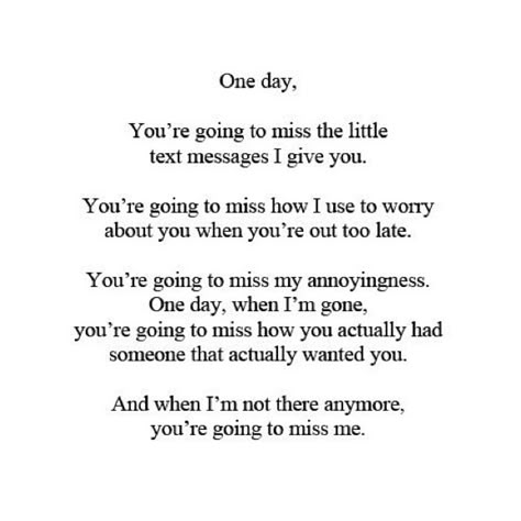 You're going to miss me. Most of all cause we been through so much. I'm done for my own good. Miss Me Quotes, Quotes About Moving, Up Quotes, Breakup Quotes, Quotes About Moving On, Trendy Quotes, Moving On, New Quotes, Real Quotes