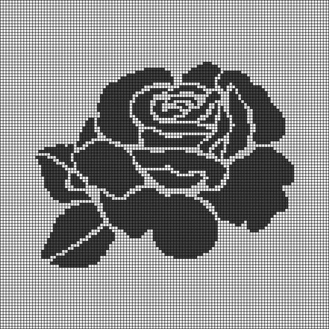 Embroidery Theme, Crochet Doily Diagram, Lighter Case, Pixel Crochet, Good Color Combinations, Drawn Thread, Black Roses, Macrame Patterns Tutorials, Cross Stitch Rose