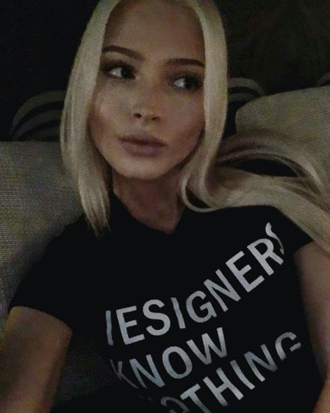 💟 Baby Alena forever 💟 Erika Fane Corrupt, Erika Fane, Alena Shishkova, Blonde, Instagram Post, Hair, On Instagram, Instagram