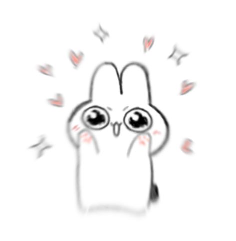 Cute Bunny Emoji, Emotion Doodles, Emoji Art, Chibi Anime Kawaii, Cute Emoji, Funny Drawings, Funny Doodles, Cute Messages, Silly Images