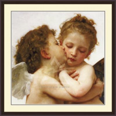 Click to Zoom The First Kiss, Cupid And Psyche, William Adolphe Bouguereau, How To Make Drawing, Angel Aesthetic, Desenho Tattoo, Angel Art, First Kiss, Guardian Angel