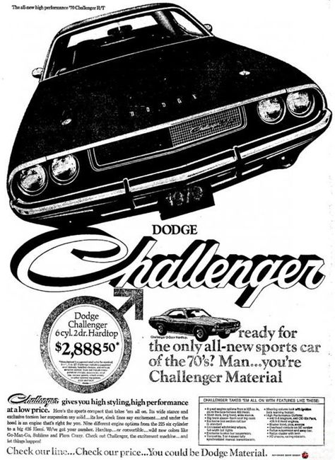 Classic Dodge Challenger, Dodge Aesthetic, Challenger Dodge, Dodge Challenger Aesthetic, Vintage Car Posters, Dodge Challenger Art, Dodge Challenger 1969, Classic Cars Poster, Dodge Challenger Background