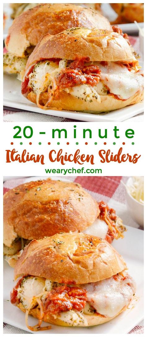 Chicken On A Bun Recipe, Sliders Recipes Chicken, Family Dinner Recipe, On A Bun, Slider Sandwiches, Christmas Eats, Chicken Sliders, Like Chicken, Slider Recipes