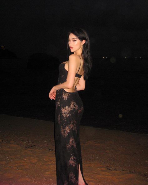 Amberly Yang (@bbyambi) • Instagram photos and videos Vintage Vacation, Backless Long Dress, Crop Top Dress, Backless Maxi Dresses, Maxi Robes, Suspender Dress, Lace Slip, Corfu, Vacation Dresses