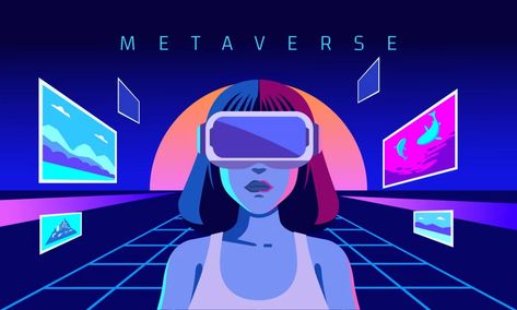 Ar Vr, The Metaverse, Marketing Automation, Blockchain Technology, 로고 디자인, Augmented Reality, Virtual Reality, Step Guide, Blockchain