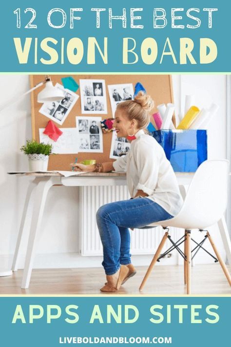 Online Vision Boards: The Nine Best Vision Board Apps and Sites for 2021 Vision Board Apps, Vision Board Maker, Wellness Vision Board, Vision Board App, Goal Settings, Online Vision Board, Free Vision Board, Action Planner, Digital Vision Board