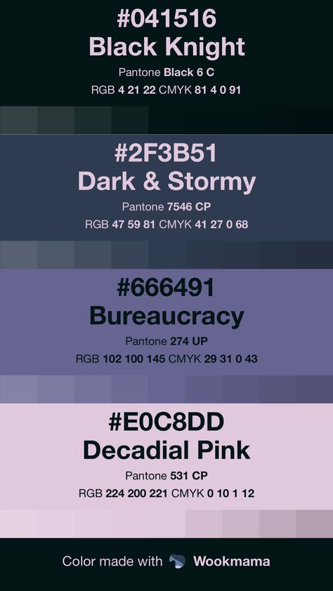 Goth Color Palette Hex Code, Canva Colors, Pantone Color Chart, Rgb Color Codes, Sunrise Colors, Retro Color Palette, Create Color Palette, Pantone Colour Palettes, Dark Color Palette