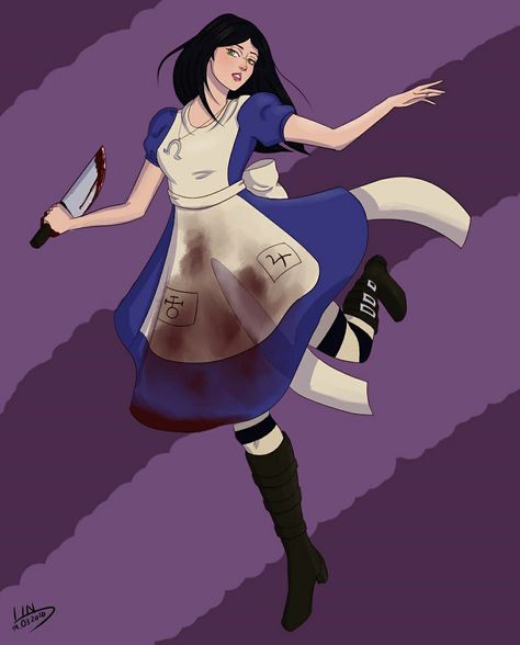 Alice Madness Returns Art, Dark Wonderland, Alice In Wonderland Fanart, American Mcgee, American Mcgee’s Alice, Alice In Wonderland Artwork, Dark Alice In Wonderland, Wonderland Artwork, Alice In Wonderland Aesthetic