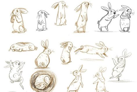 Here’s some early sketches of Logan and Luna for ‘A Little Bit Brave’ #illustration #kidlitart #alittlebitbrave #nicolakinnear #rabbit… Brave Illustration, Bunny Nature, Peter Rabbit Illustration, Simple Animals, Brave Animals, Hare Illustration, Bunny Character, Bunny Sketches, Snow Rose