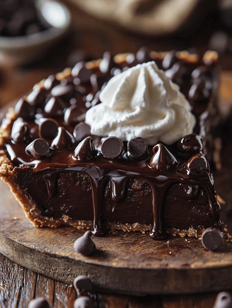 Decadent Hot Fudge Pie Recipe – A Chocoholic's Dream! Hot Fudge Pie Easy, Chocolate Orange Pie, Hot Fudge Pie Recipe, Chocolate Fudge Pie Recipe, Hot Chocolate Pie, Fudge Pie Recipe, Hot Fudge Pie, Chocolate Fudge Pie, Fudge Pie