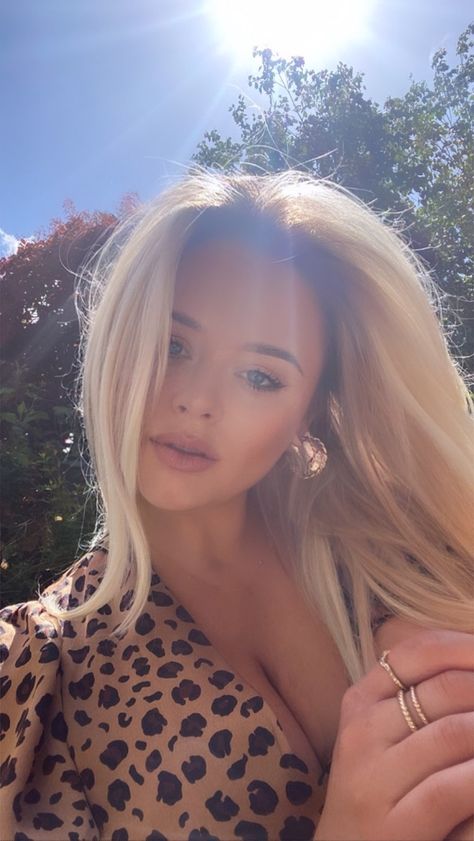 EMILY Atack sizzled in the weekend sunshine in a plunging leopard print dress. The 32-year-old TV star looked great in the stylish frock as she shared a couple of golden selfies. The Celebrity Juice captain’s subtle make up was perfectly applied and her blonde hair fell over her shoulders as she tilted her head downwards. […] Jamie Laing, Emily Atack, Head Tilt, Miles Spiderman, Burgundy Outfit, New And Improved, Leopard Print Dress, Tv Stars, Fall Hair