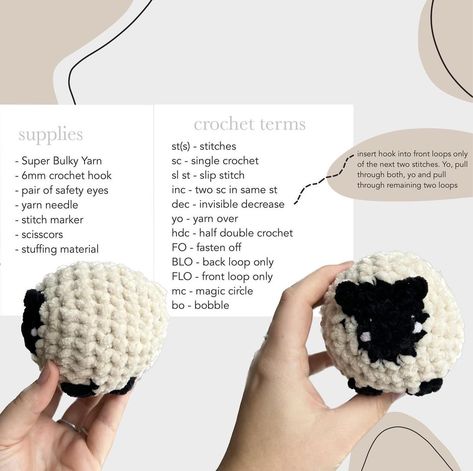 Janina 🌼 Cozy Crochet | You guys ✨🤍 it’s Christmas today and I wanted to gift something to y’all 🎁 I created this super small quick to make chubby sheep a while a… | Instagram Small Sheep Crochet Pattern Free, Sheep Pattern, Crochet Sheep Pattern, Sheep Crochet Pattern Free, Sheep Crochet, Crochet Sheep Free Pattern, Crochet Sheep, Crochet Animals Free Patterns, Free Instagram