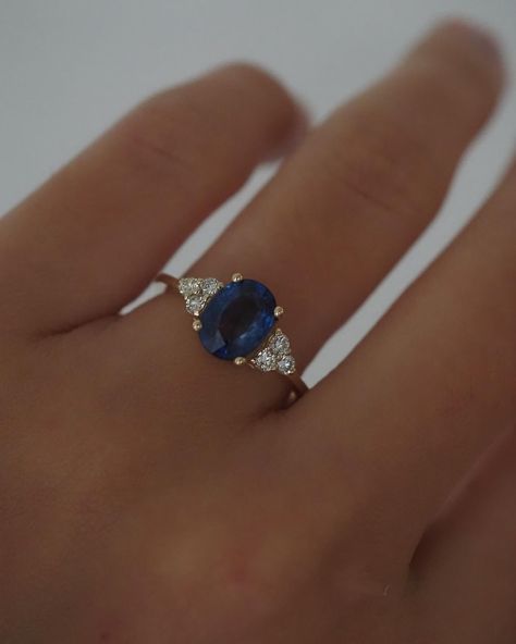 Natural Blue Sapphire and Diamonds custom Engagement Ring 💍 You dream it, we make it!!! PIAZ Wedding Dream It, You Dream, Natural Blue Sapphire, Custom Engagement Ring, Blue Sapphire, Make It, Dreaming Of You, Engagement Ring, Sapphire