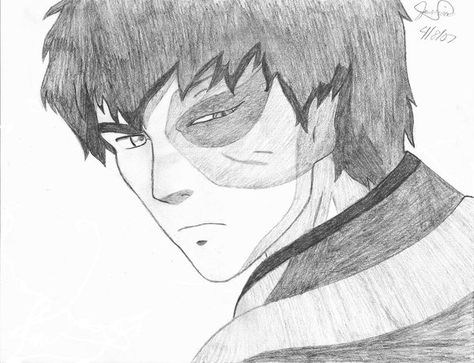 Prince Zuko Cartoon Characters Sketch, Medium Tattoos, Avatar Tattoo, Prince Zuko, Anime Drawing Sketches, Avatar The Last Airbender Art, Avatar Aang, Pencil Art Drawings, Anime Drawings Tutorials