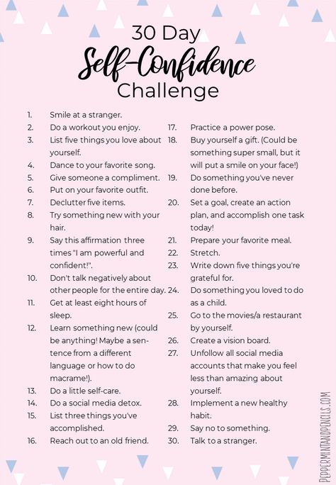 30 Day Self Healing Challenge, 30 Day Challenge Self Improvement, 30 Days Confidence Challenge, Tips For Self Confidence, 30 Day Self Confidence Challenge, How To Feel Confident About Yourself, 30 Day Glow Up Challenge Beauty, 30 Day Confidence Challenge, How To Feel Confident