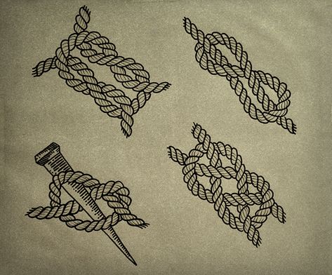 Tattoo Knot, Nautical Sleeve, Sailing Tattoo, Rope Tattoo, Navy Tattoos, Sailor Tattoos, Sailor Knot, Sailor Tattoo, Sailor Jerry Tattoos