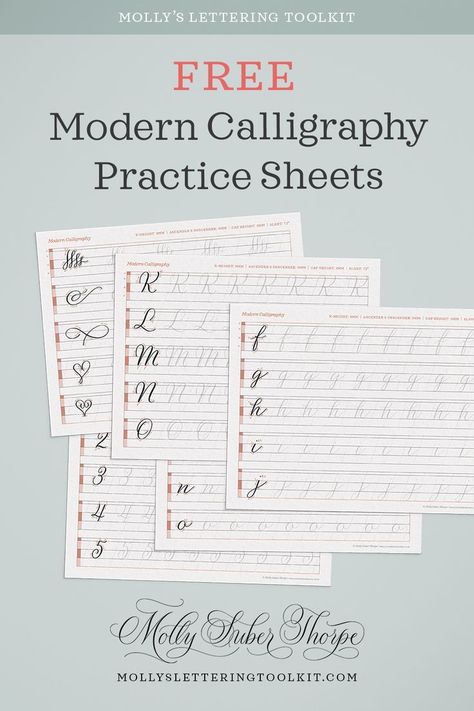 Calligraphy and Hand Lettering Practice Sheets Hand Lettering Practice Sheets Free Printable Writing Worksheets, Hand Lettering Practice Sheets Free, Calligraphy For Beginners Worksheets, Calligraphy Sheets, Calligraphy Practice Sheets Free, Brush Calligraphy Practice Sheets, Cursive Practice Sheets, Calligraphy Flourishing, Calligraphy Practice Sheets