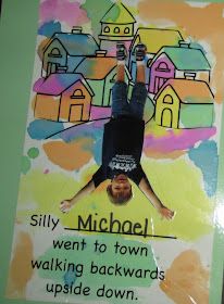 Silly Sally Activities Kindergarten, Silly Sally Crafts, Audrey Wood Preschool Activities, Silly Sally Activities, Silly Sally Preschool Activities, Class Books Preschool, Silly Stories, Rhyming Riddles, Class Books