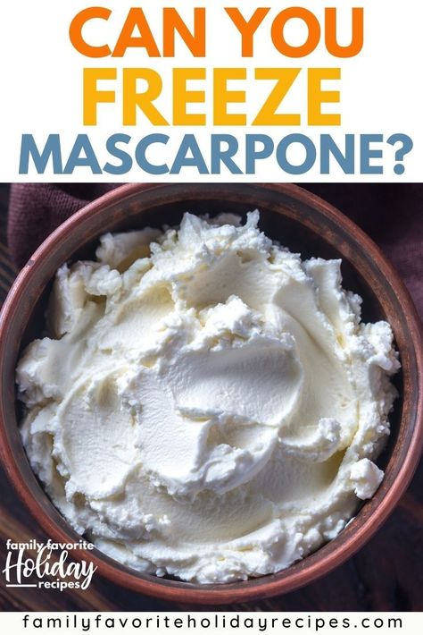 If you're familiar with the Italian cream cheese known as mascarpone, you know how versatile it is! If you're wondering if you can freeze mascarpone, we've got you covered with our full guide of everything you need to know. Marscapone Cheese Recipe, Marscapone Recipes Savoury, What To Do With Mascarpone Cheese, What To Make With Mascarpone Cheese, Uses For Mascarpone Cheese, Savory Marscapone Recipes, Recipes With Marscapone Cheese Desserts, Recipes Using Marscapone, Mascarpone Recipes Savoury