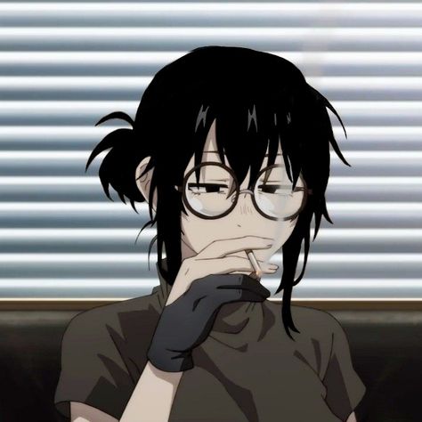 Uguisu Anko, Anko Uguisu, Yofukashi No Uta, Call Of The Night, Profile Pictures, Aesthetic Anime, Anime Character, Profile Picture, Black Hair