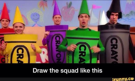 Draw Your Squad Real Life, The Squad References, Draw The Squad Car Ride, Draw Your Squad Like This, Draw The Squad 4 People Funny, Draw The Squad Base 5 People, Every Squad Got The, Draw The Squad Like This, Funny Squad Pictures