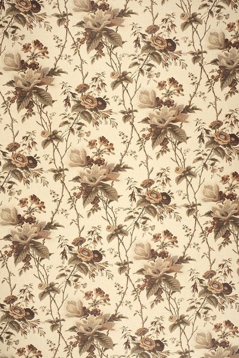 Brown Floral Background, Patterned Fabrics, Silk Design, Victorian Wallpaper, As Wallpaper, Classic Wallpaper, Vintage Florals, Ipad Wallpapers, Scrapbook Background