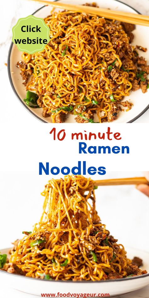 Beef Ramen Noodle Recipes Instant Pot, Ground Beef And Ramen Noodle Recipes, Ground Beef Ramen Noodle Recipes Easy, Beef Roman Noodle Recipes Stir Fry, Hamburger Meat Ramen Noodles, Ground Beef Top Ramen Recipes, Ground Beef Ramen Noodle Recipes, Healthy Ground Beef Ramen Noodle Recipes, Hamburger Ramen Noodle Stir Fry