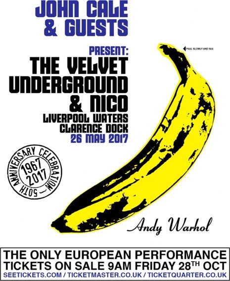 John Cale will perform ‘The Velvet Underground & Nico’ live in New York and Liverpool | Dangerous Minds Velvet Underground Poster, The Velvet Underground & Nico, Nate The Great, The Velvet Underground, Punk Poster, Film Poster Design, Underground Music, Living In New York, Gig Posters