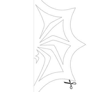 Spider Snowflake Jack Skellington, Jack Skellington Spider Snowflakes, Spider Snowflake Template, Halloween Snowflakes Template, Jack Skellington Snowflake, Halloween Snowflakes, Spider Snowflake, Origami Guide, Snowflake Template